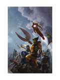 New Avengers 45 Cover: Wolverine and Iron Man