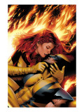 X-Men: Phoenix - End Song 3 Cover: Phoenix and Wolverine