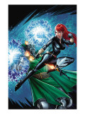 Black Widow & The Marvel Girls 2 Cover: Black Widow  Wasp and Dr Doom