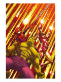 Marvel Adventures Super Heroes 2 Cover: Hulk  Spider-Man and Iron Man