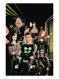 X-Factor 1 Cover: Madrox  Strong Guy  Wolfsbane  Siryn  Rictor and Monet