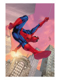 Spider-Man Unlimited 9 Cover: Spider-Man Swinging