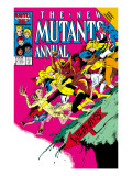 New Mutants Annual 2 Cover: Magik