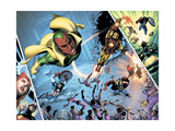 Avengers Finale 1 Group: Vision  Iron Man  Captain America  Thor and Avengers