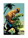 Tales Of The Thing 2 Cover: Thing and Hulk Fighting