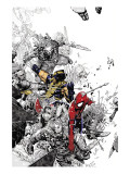 The Amazing Spider-Man 555 Cover: Spider-Man and Wolverine