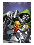 Marvel Adventures Spider-Man 9 Cover: Spider-Man and Dr Doom