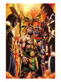 Incredible Hercules 129 Cover: Hercules  Cho  Amadeus  Banshee  Vision  Ant-Man and Wasp