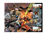 New Avengers Annual 3 Group: Jewel  Mockingbird and Spider Woman