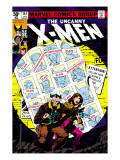 Uncanny X-Men 141 Cover: Wolverine  Pryde and Kitty Charging