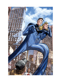 Marvel Adventures Fantastic Four 46 Cover: Mr Fantastic and Invisible Woman