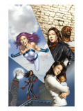 The Pulse 14 Cover: Knightress  Jones  Jessica  Cage  Luke and Jewel