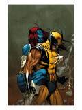 Wolverine 62 Cover: Wolverine and Mystique