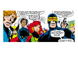 Marvel Comics Retro: X-Men Comic Panel