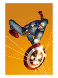 The Marvels Project 6 Cover: Captain America