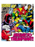 Marvel Comics Retro: X-Men Comic Panel
