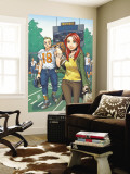 Mary Jane: Homecoming 3 Cover: Watson  Mary Jane  Thompson and Flash Fighting
