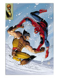 What If Spider-Man Vs Wolverine 1 Cover: Spider-Man and Wolverine