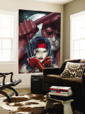 Ultimate Elektra 2 Cover: Elektra and Daredevil Fighting