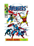 Giant-Size Avengers 1 Cover: Thor  Iron Man  Captain America and Black Panther