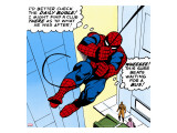 Marvel Comics Retro: The Amazing Spider-Man Comic Panel