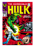 Marvel Comics Retro: The Incredible Hulk Comic Book Cover 108  with Nick Fury