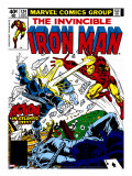 Marvel Comics Retro: The Invincible Iron Man Comic Book Cover 124  Action in Atlantic City