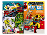 Marvel Comics Presents 5 Cover: Wolverine  Inquisitor  Marvel Comics and Thor Charging