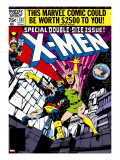 Marvel Comics Retro: The X-Men Comic Book Cover 137  Phoenix  Colossus