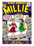 Marvel Comics Retro: Millie the Model Comic Book Cover 100  How Millie First Met Chili!