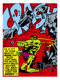 Marvel Comics Retro: The Incredible Hulk Comic Panel  Rage and Crash
