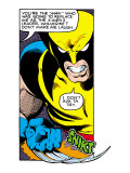 Marvel Comics Retro: X-Men Comic Panel  Wolverine