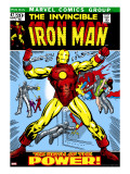Marvel Comics Retro: The Invincible Iron Man Comic Book Cover 47  Breaking Through Chains