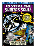 Marvel Comics Retro: Silver Surfer Comic Panel