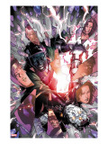 Young Avengers 5 Cover: Kang and Iron Lad Fighting