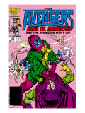 Avengers 269 Cover: Kang and Immortus Fighting