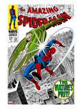 The Amazing Spider-Man 64 Cover: Vulture and Spider-Man Fighting