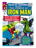 Marvel Comics Retro: The Invincible Iron Man Comic Book Cover 54  Mandarin's Revenge!