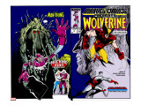 Marvel Comics Presents 10 Cover: Wolverine  Colossus  and Spider-Man Jumping