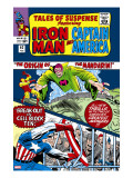 Tales Of Suspense 62 Cover: Iron Man  Captain America and Mandarin