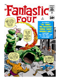 Marvel Comics Retro: Fantastic Four Family Comic Book Cover 1