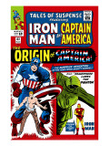 Tales Of Suspense 63 Cover: Iron Man  The Phantom  Captain America  Rogers and Steve