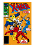 Uncanny X-Men 215 Cover: Storm  Crimson Commando  Super Sabre and Stonewall