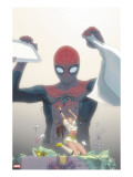 I Heart Marvel: Web Of Romance 1 Cover: Spider-Man  and Mary Jane Watson