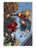 New Excalibur 4 Cover: Lionheart and Captain Britain