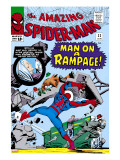 Amazing Spider-Man 32 Cover: Spider-Man Crouching