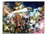 War Of Kings Saga Cover: Black Bolt and Vulcan