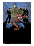 Marvel Age Spider-Man 9 Cover: Spider-Man  Big Man  The Ox and Enforcers