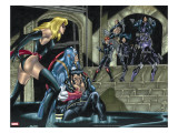 Wolverine Captain America 2 Group: Wolverine  Captain America  Warbird and Rapture