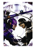 Dark Reign: Hawkeye 2 Cover: Hawkeye and Bullseye